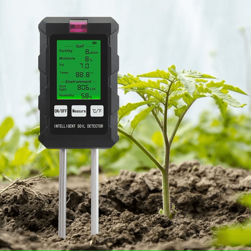 Plantify™ 6 in 1 Digital Moisture Sunlight PH Meter