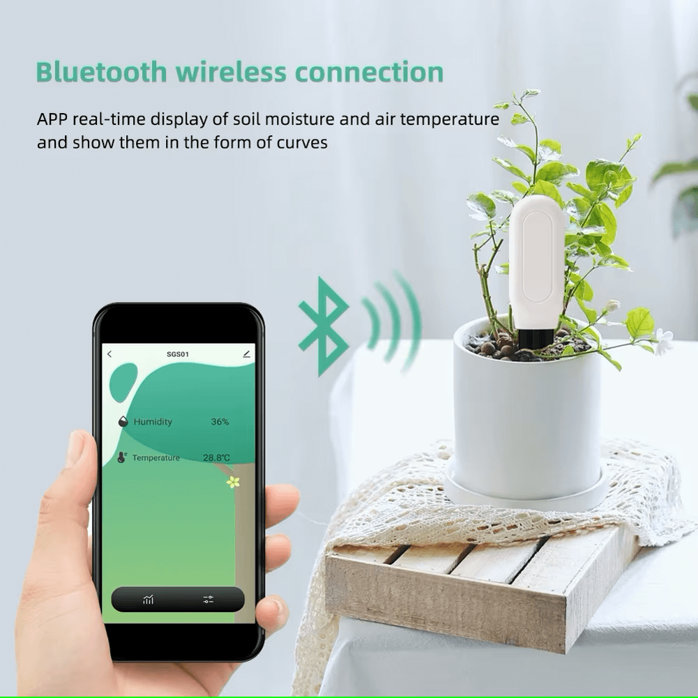 Plantify™ Smart Bluetooth Soil Tester Set with Hub