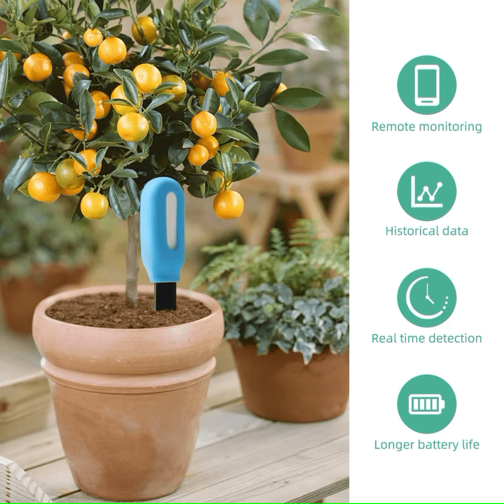 Plantify™ Smart Bluetooth Soil Tester Set with Hub