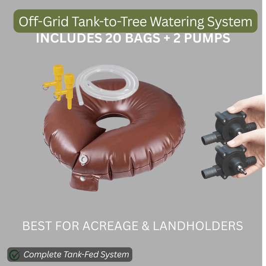 Plantify-JoY™ Off-Grid Tank-to-Tree Watering System