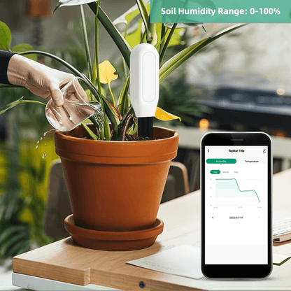 Plantify™ Smart Bluetooth Soil Tester Set with Hub